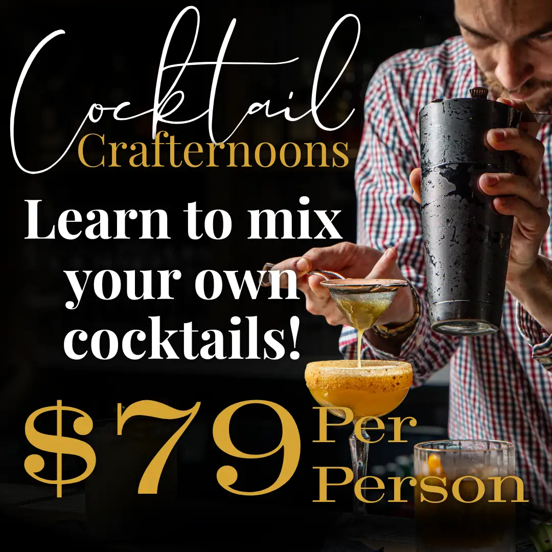 Join us at Twin City Hotel for a cocktail masterclass