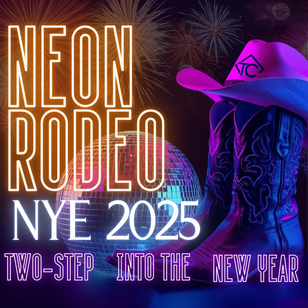 Neon Cowboy Rodeo at Twin City Hotel for New Years Eve!