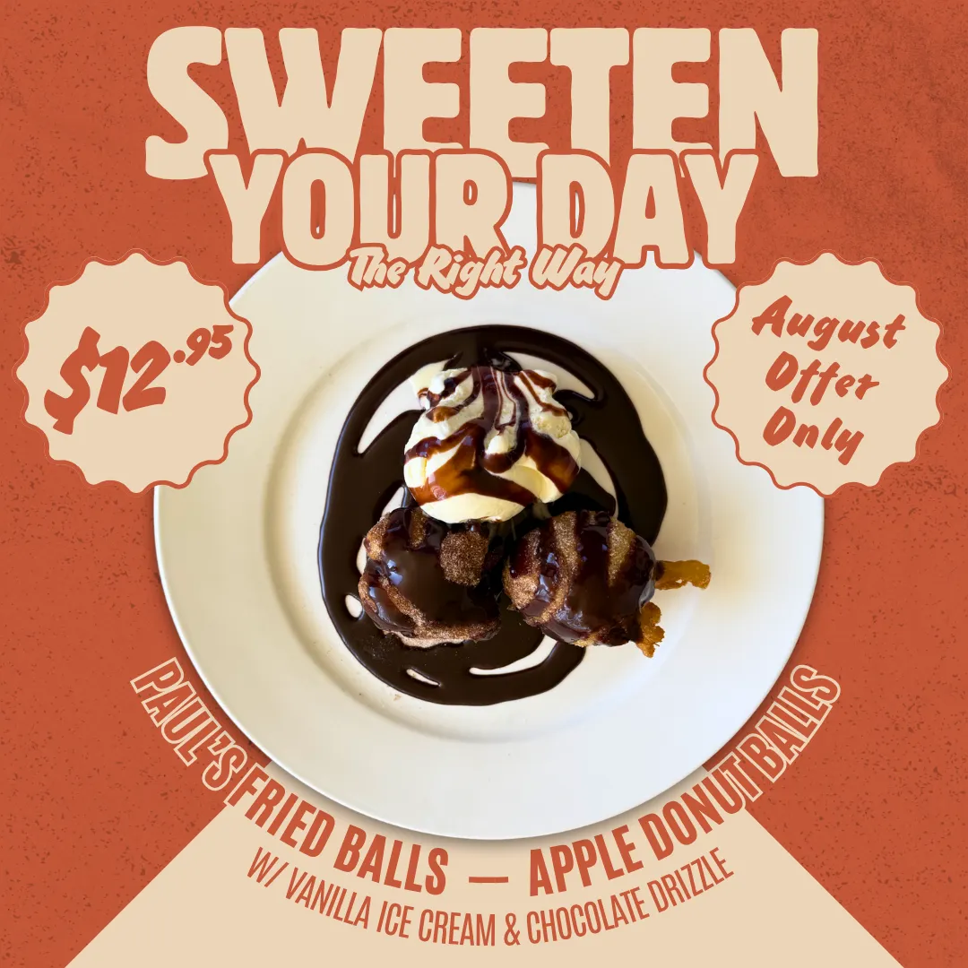 Twin City Hotel Pauls Balls Dessert Special